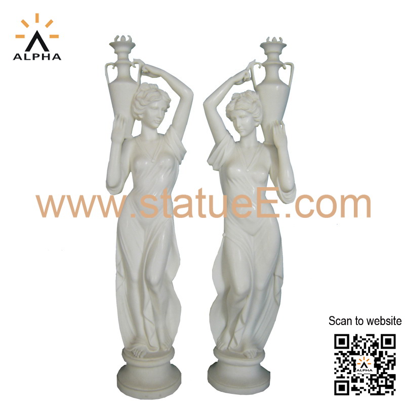 female marble statue